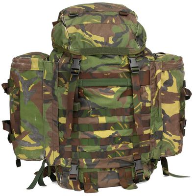 Dutch Army Issue Woodland Rucksack, , large
